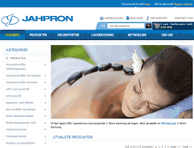 Tablet Screenshot of jahpron.no